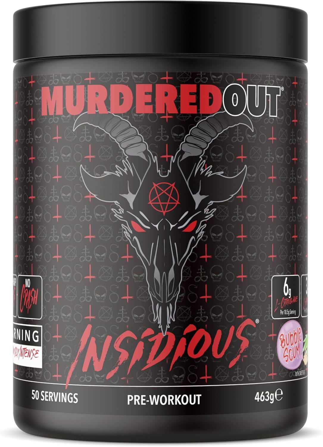 Murdered Out - Insidious Pre-Workout