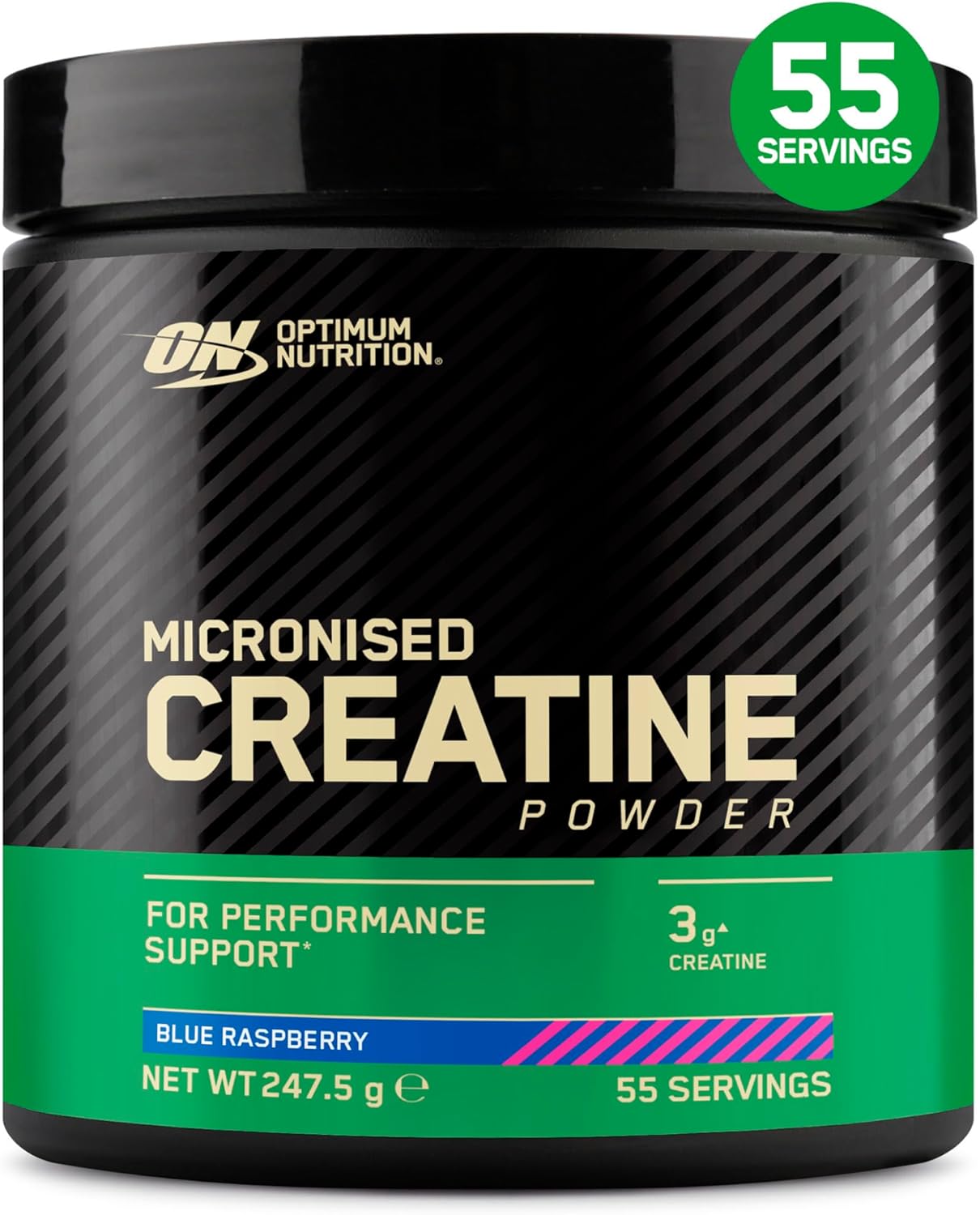 Optimum Nutrition - Micronised Creatine Monohydrate - 247.5g