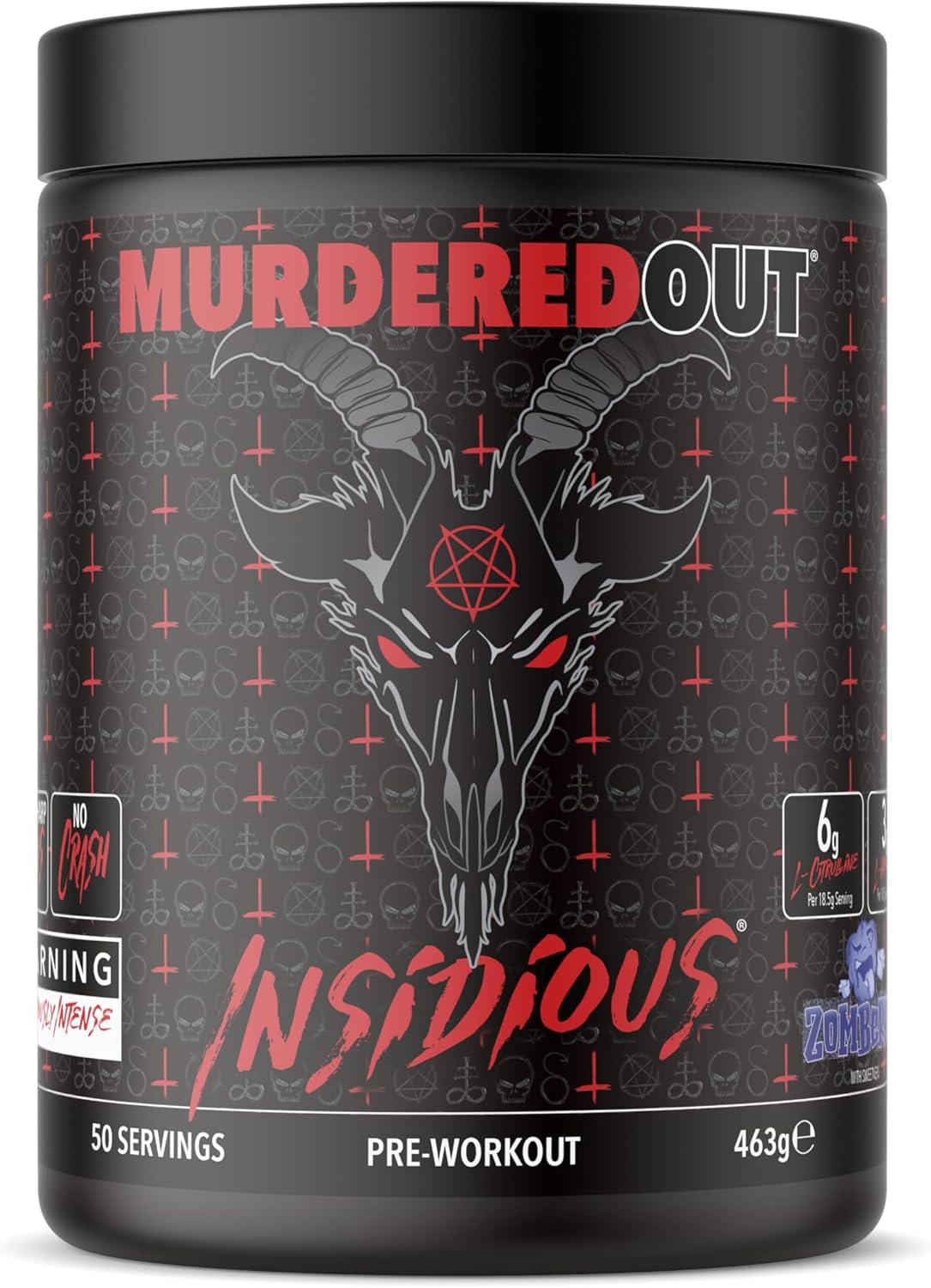 Murdered Out - Insidious Pre-Workout