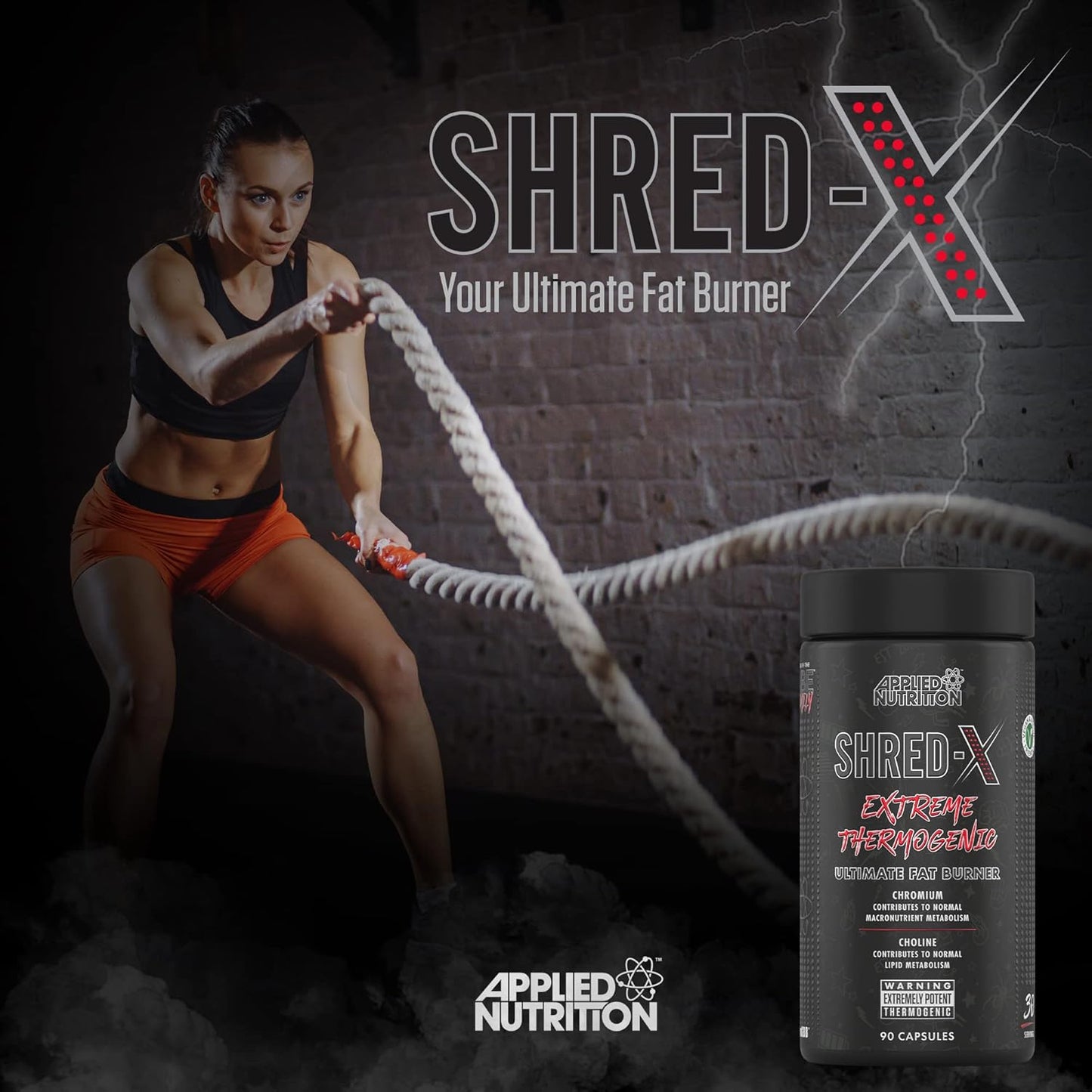 Applied Nutrition - Shred-X - Thermo Weight Management Fat Burner