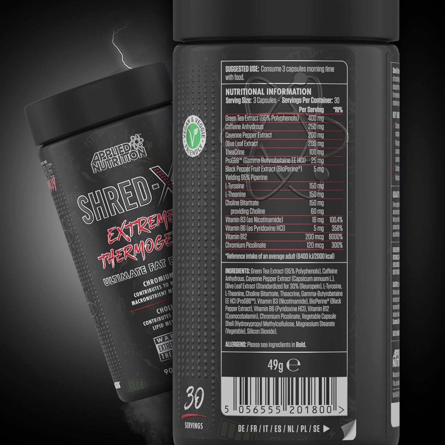 Applied Nutrition - Shred-X - Thermo Weight Management Fat Burner