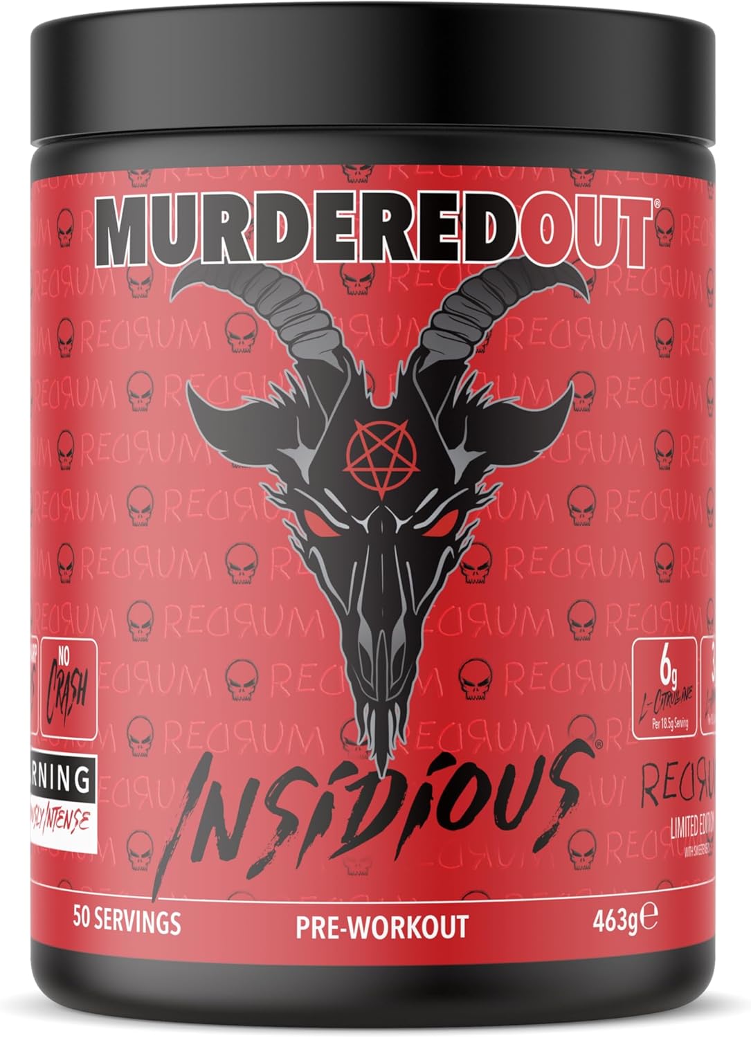 Murdered Out - Insidious Pre-Workout
