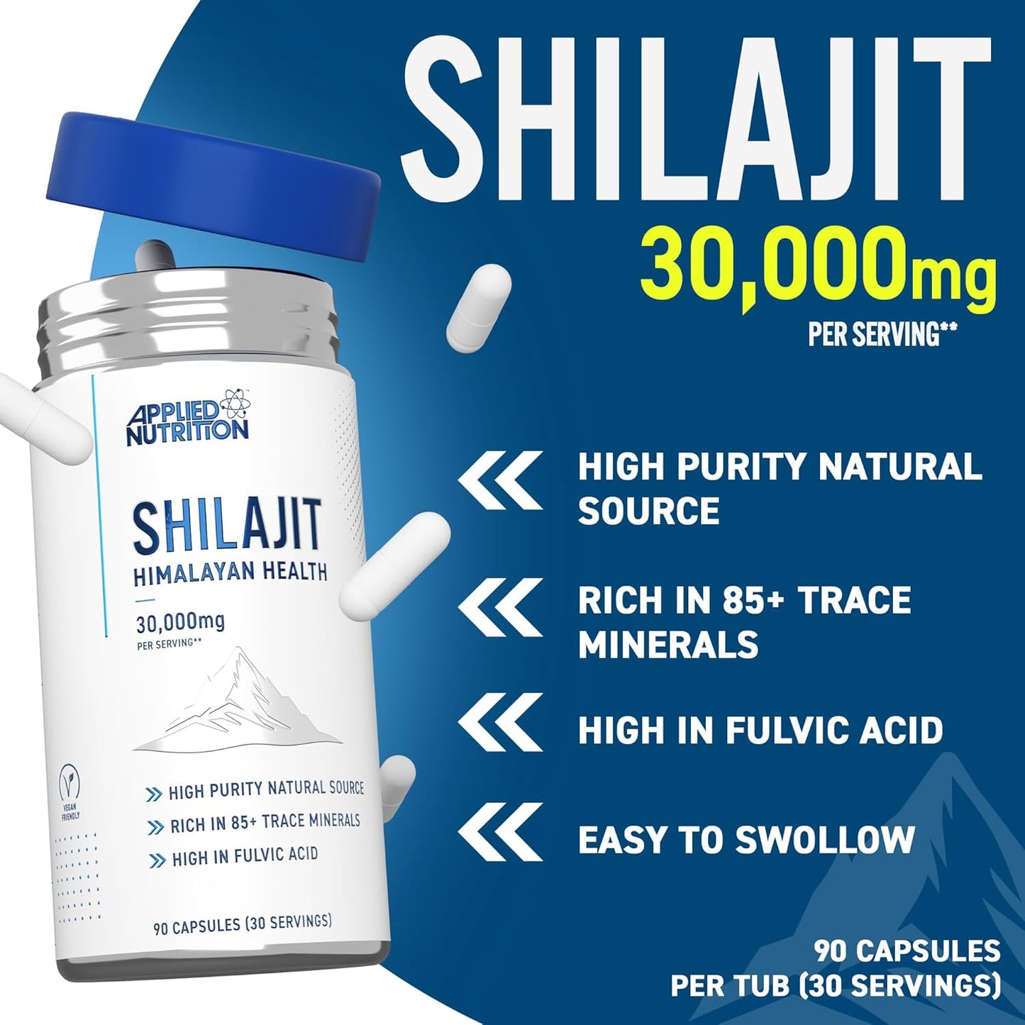 Applied Nutrition - Shilajit Himalayan Health
