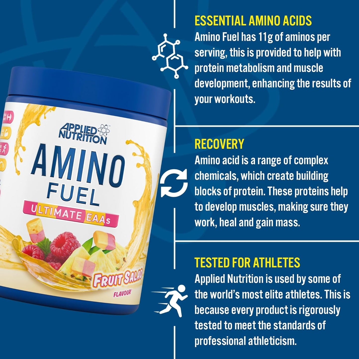 Applied Nutrition - EAA Amino Fuel - Ultimate Workout and Recovery - 390g