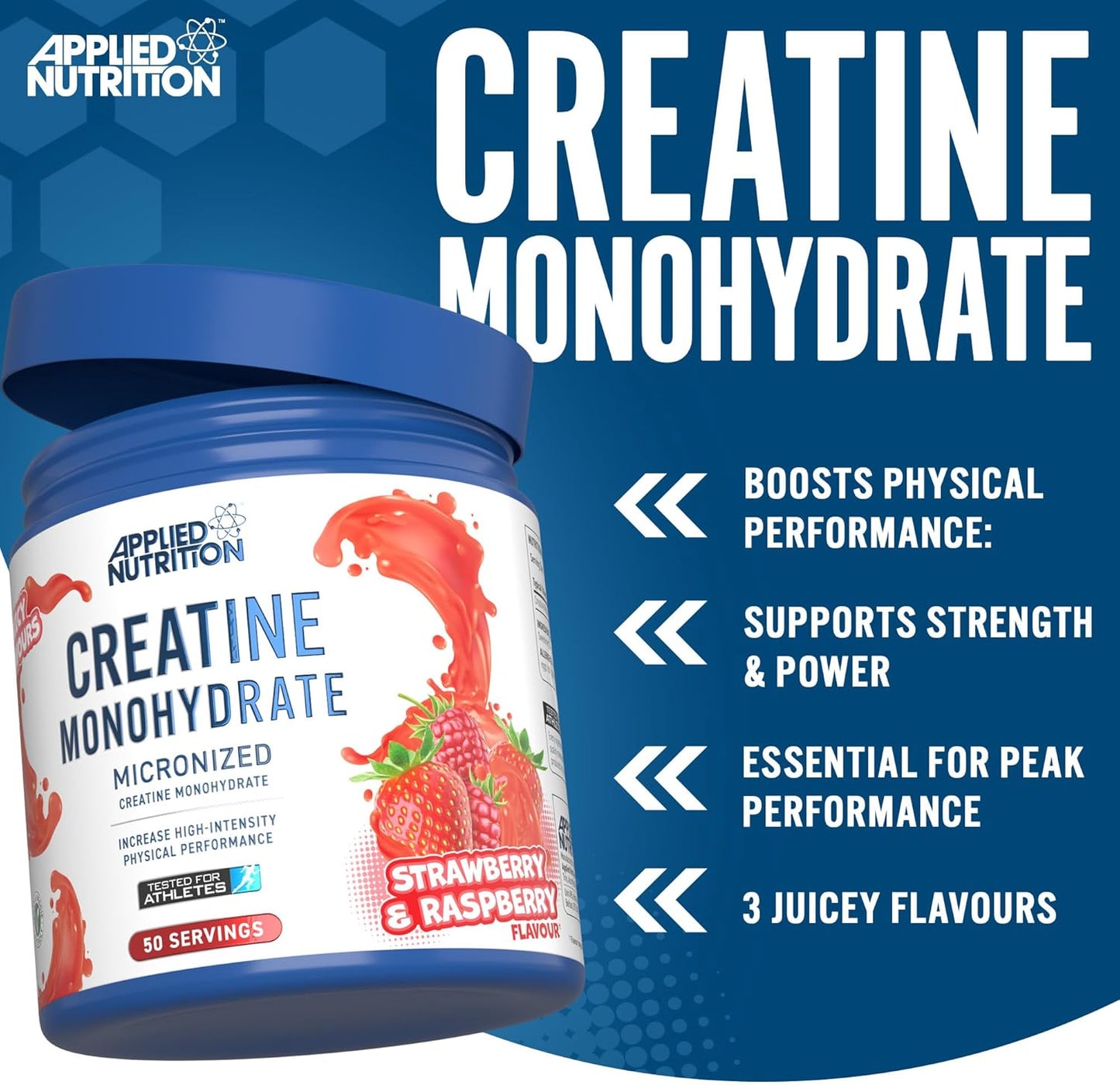 Applied Nutrition - Flavoured Micronised Creatine Monohydrate - 250g