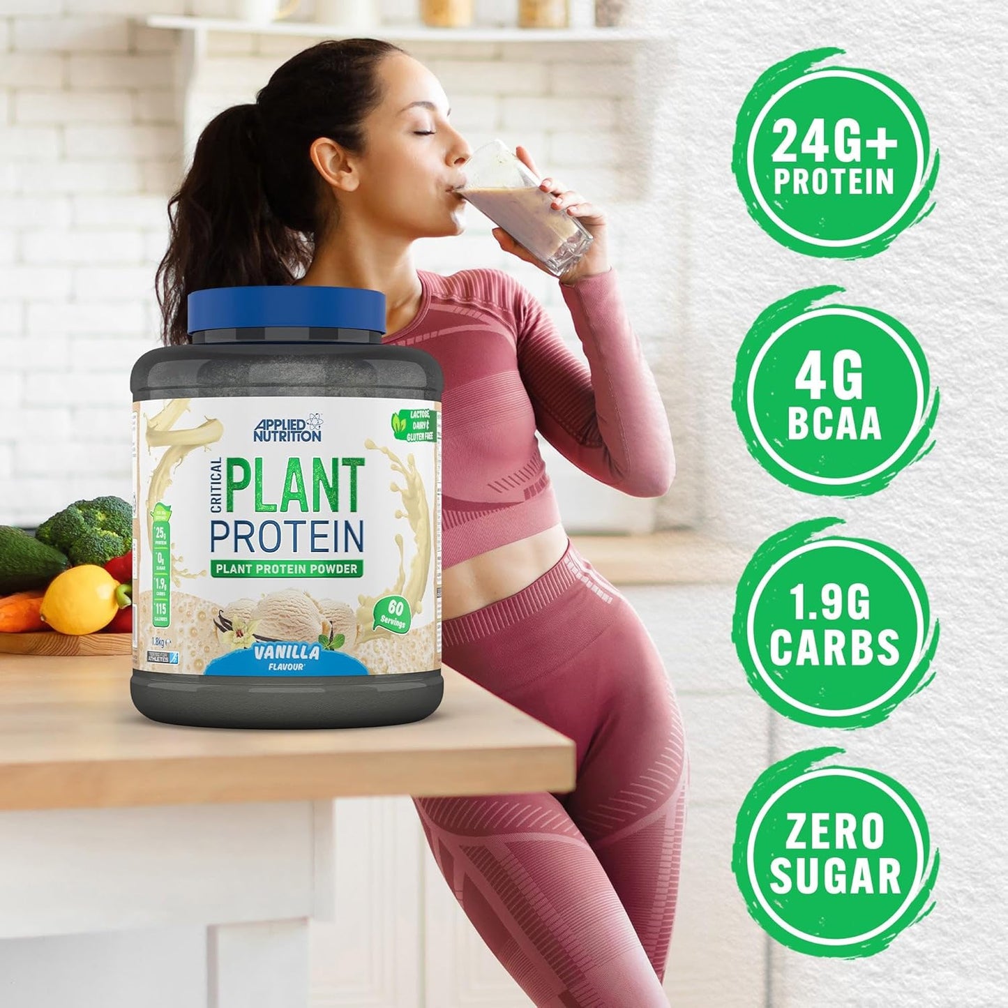 Applied Nutrition - Critical Plant Protein 1.8kg