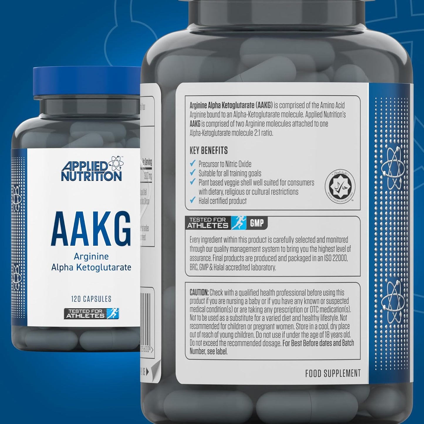 Applied Nutrition AAKG - L Arginine Alpha Ketoglutarate 800mg