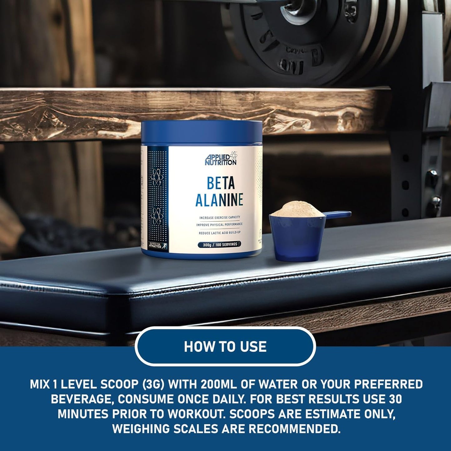 Applied Nutrition - Beta-Alanine Amino Acid 3000mg