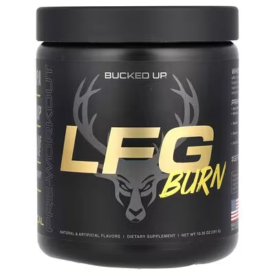 Bucked Up - LFG Burn - Pre Workout - 232-240g