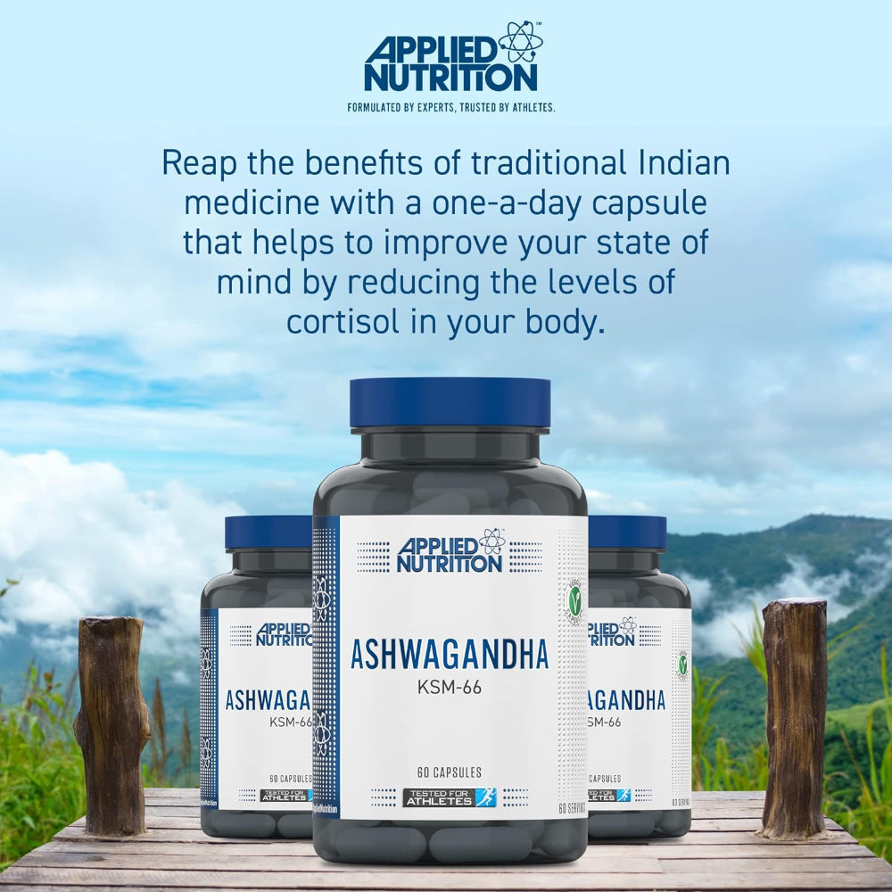Applied Nutrition - Ashwagandha - 60 Capsules