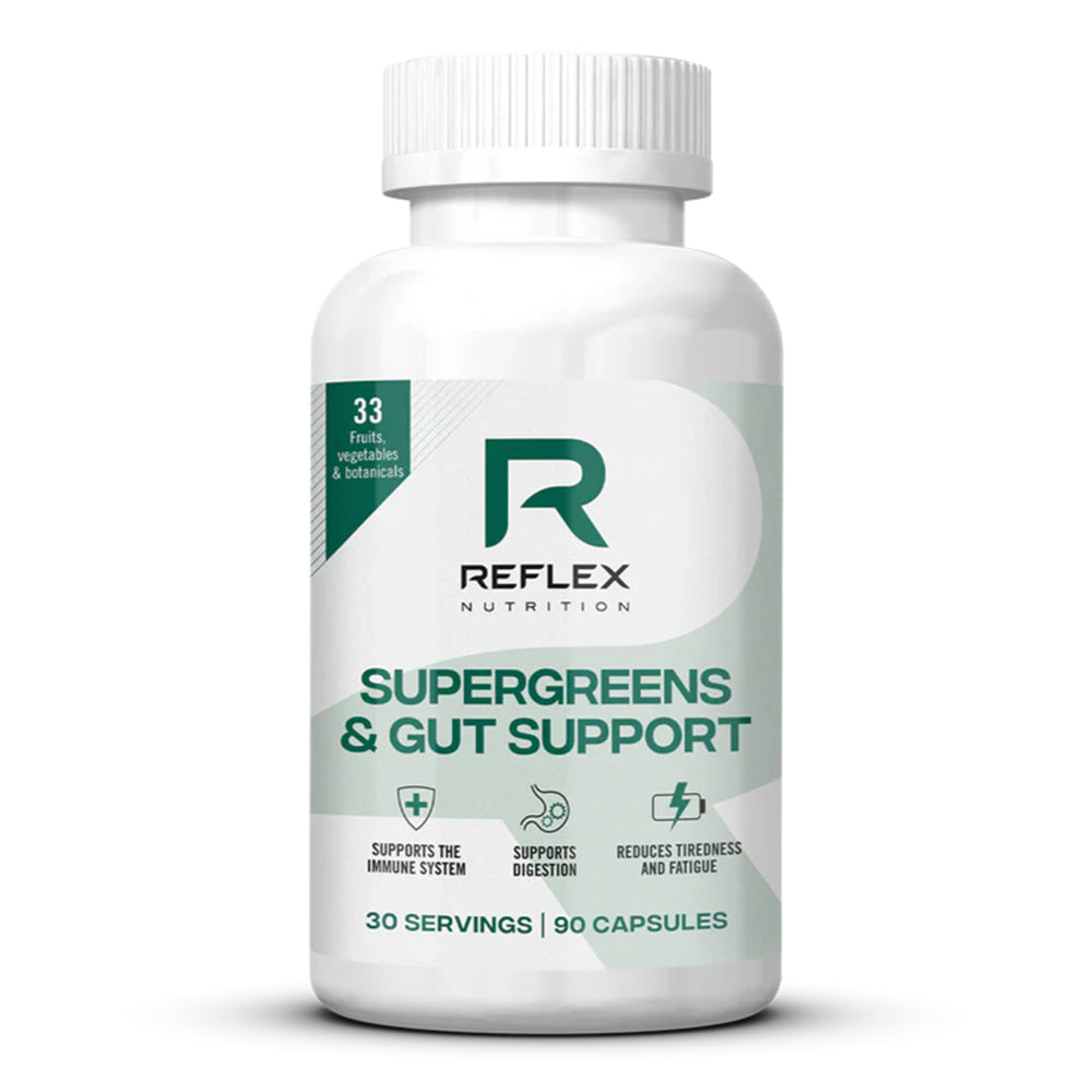 Reflex Nutrition - Supergreens & Gut Support Capsules - Capsules