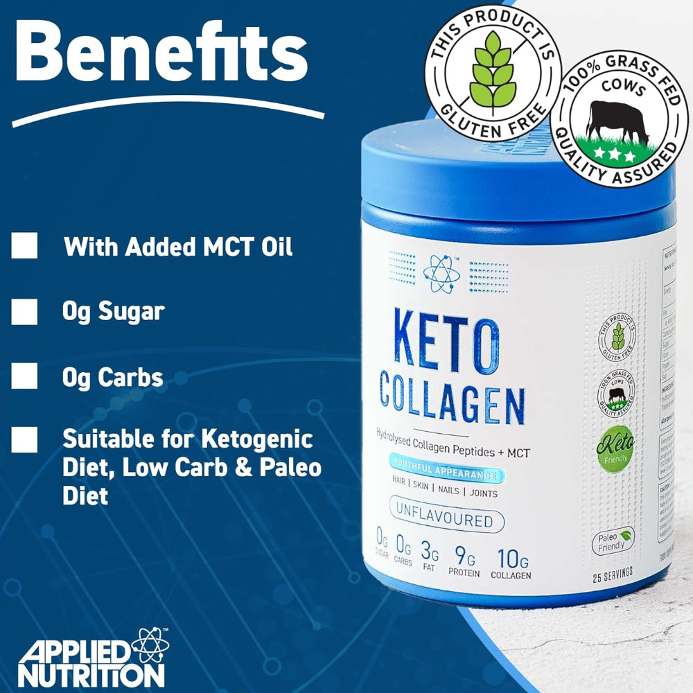 Applied Nutrition - Keto Collagen Peptides Powder - 325g