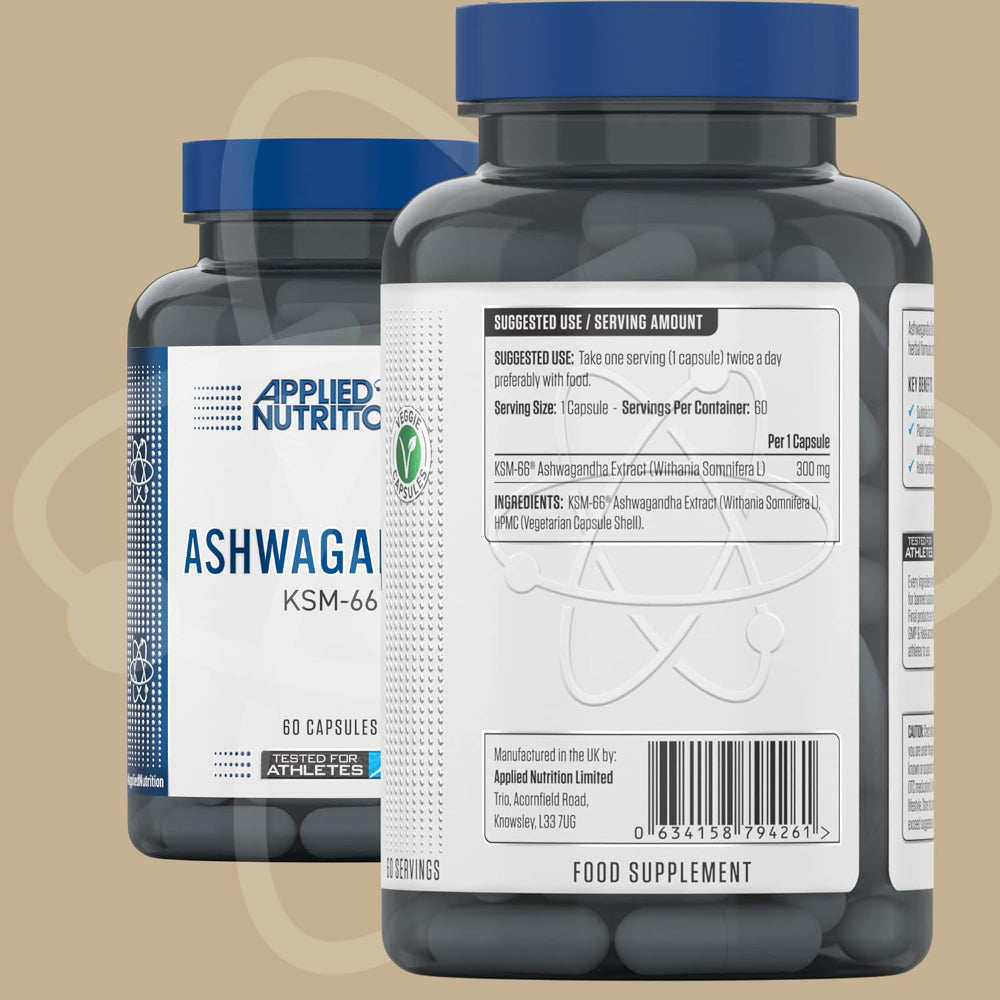 Applied Nutrition - Ashwagandha - 60 Capsules