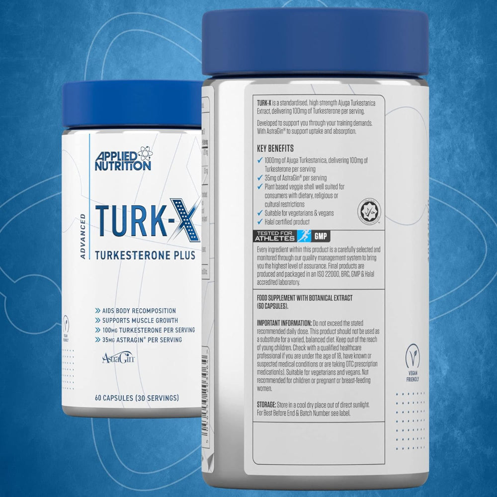 Applied Nutrition - Turk-X (Turkesterone) 60 Capsules