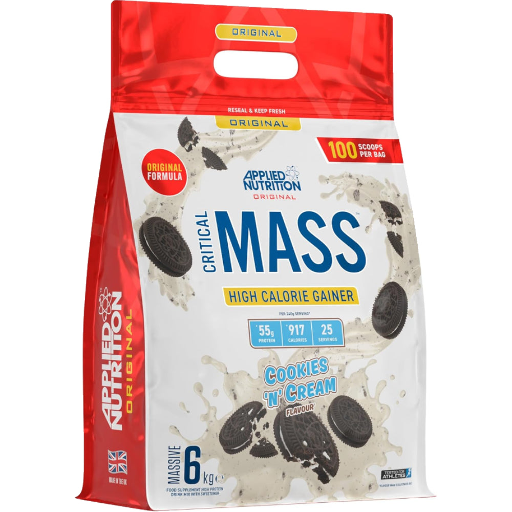 Applied Nutrition - Critical Mass Protein Powder - High Calorie Mass Gainer