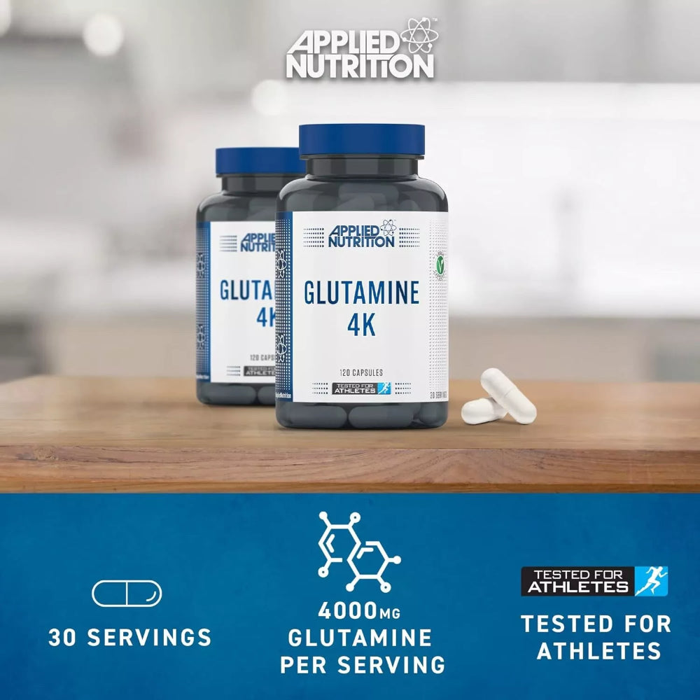 Applied Nutrition - Glutamine 4K - 120 Capsules