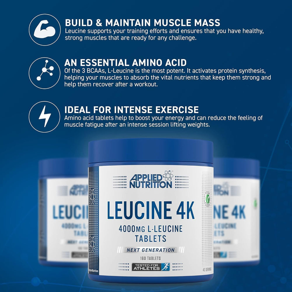 Applied Nutrition - Leucine 4K - 180 Capsules