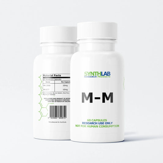 SynthLab M-M (Ostarine + MK-677) Stack - 60 Caps