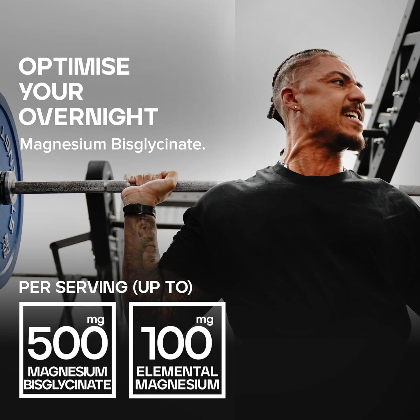 Bulk - Magnesium Bisgycinate - 180 Tablets