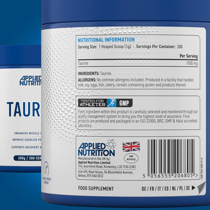Applied Nutrition - Taurine - 200g