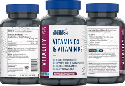 Applied Nutrition - Vitamin D3 & Vitamin K2