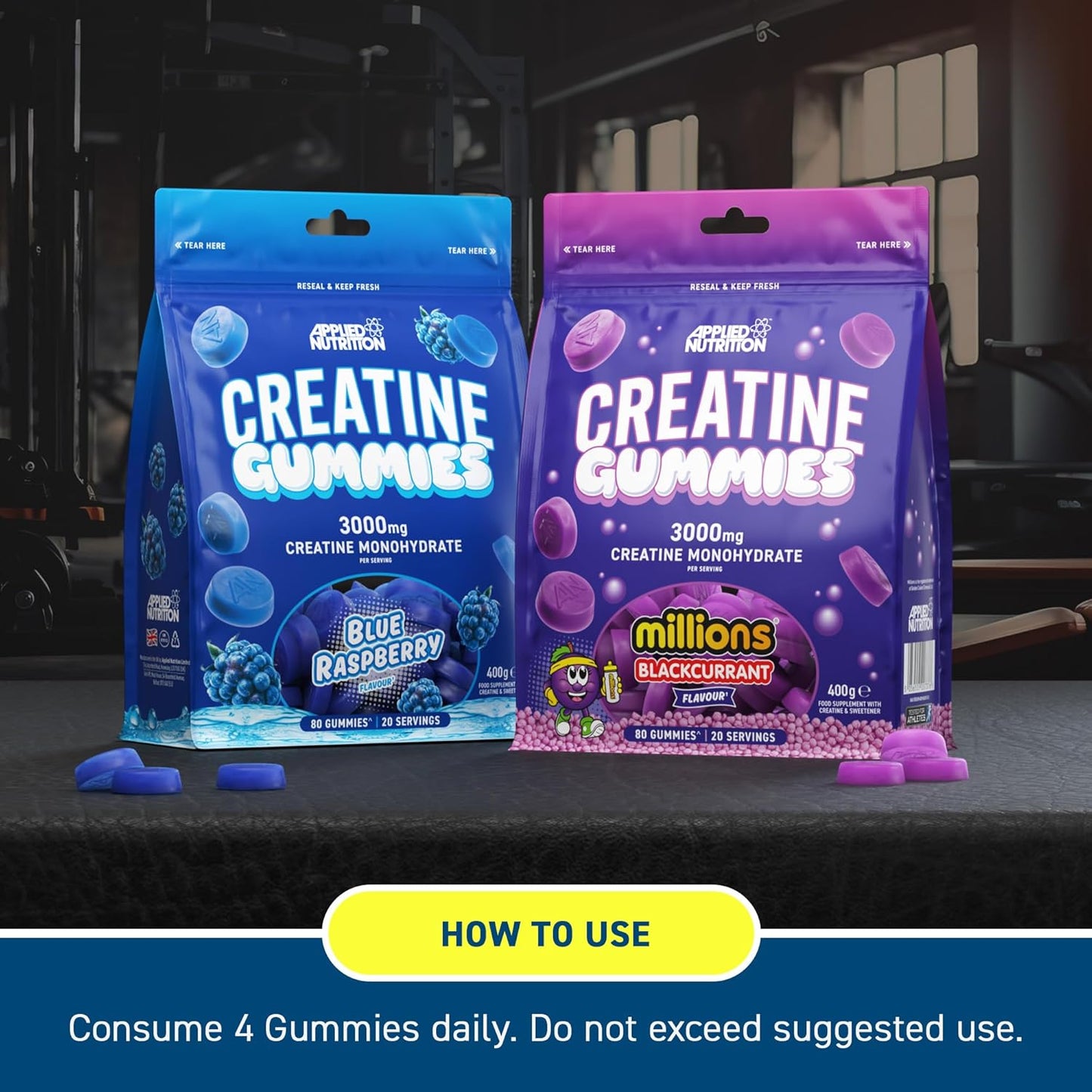 Applied Nutrition - Creatine Gummies 3000mg