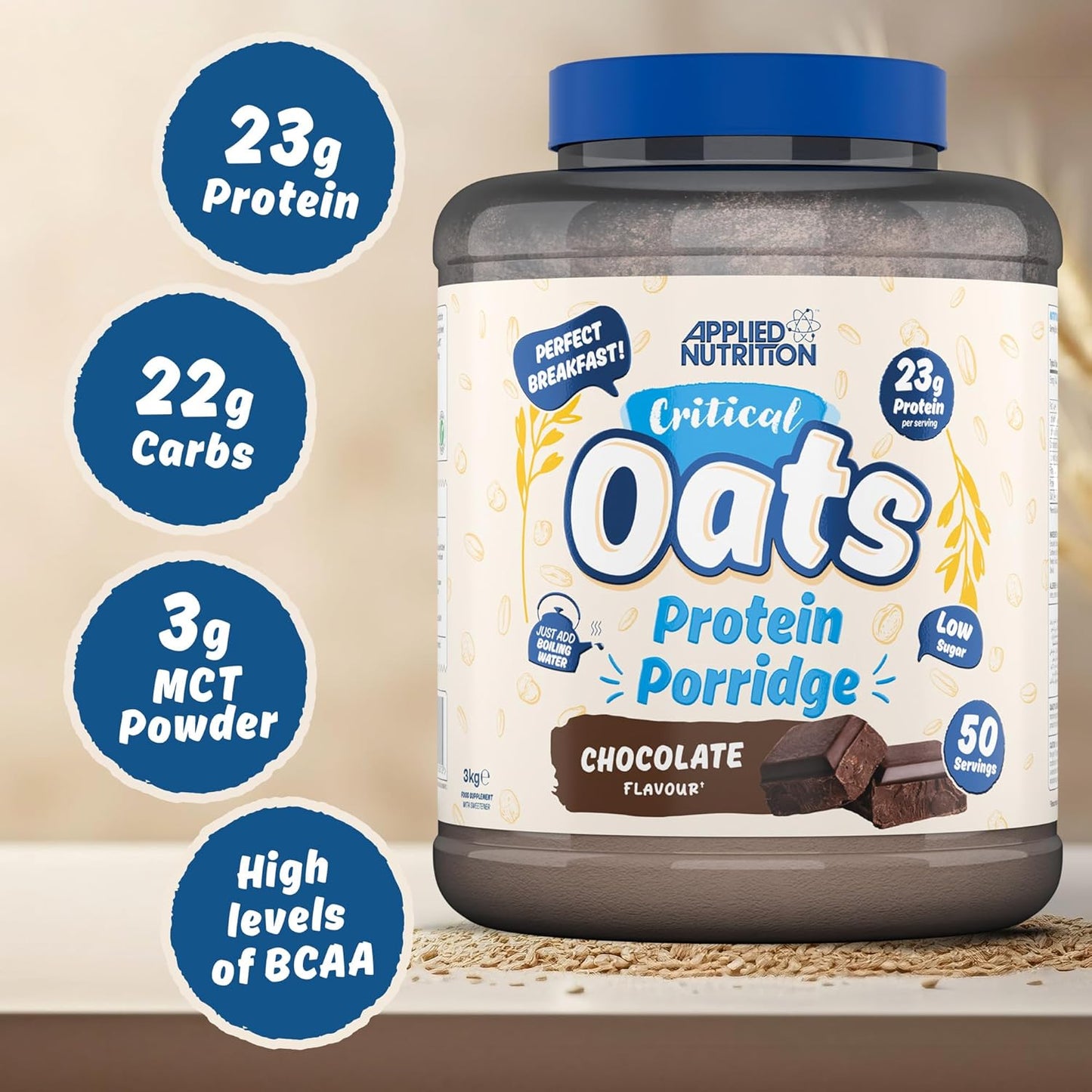 Applied Nutrition - Critical Oats Protein Porridge 3kg