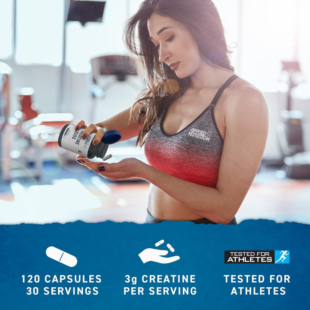 Applied Nutrition - Creatine 3000mg - 120 Capsules