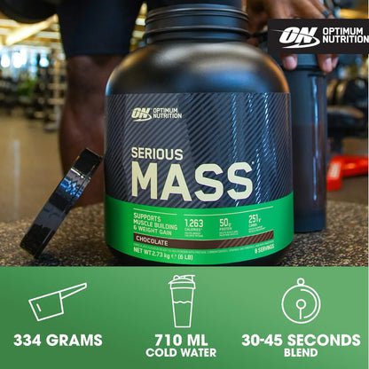 Optimum Nutrition - Serious Mass Whey Concentrate Protein Blend