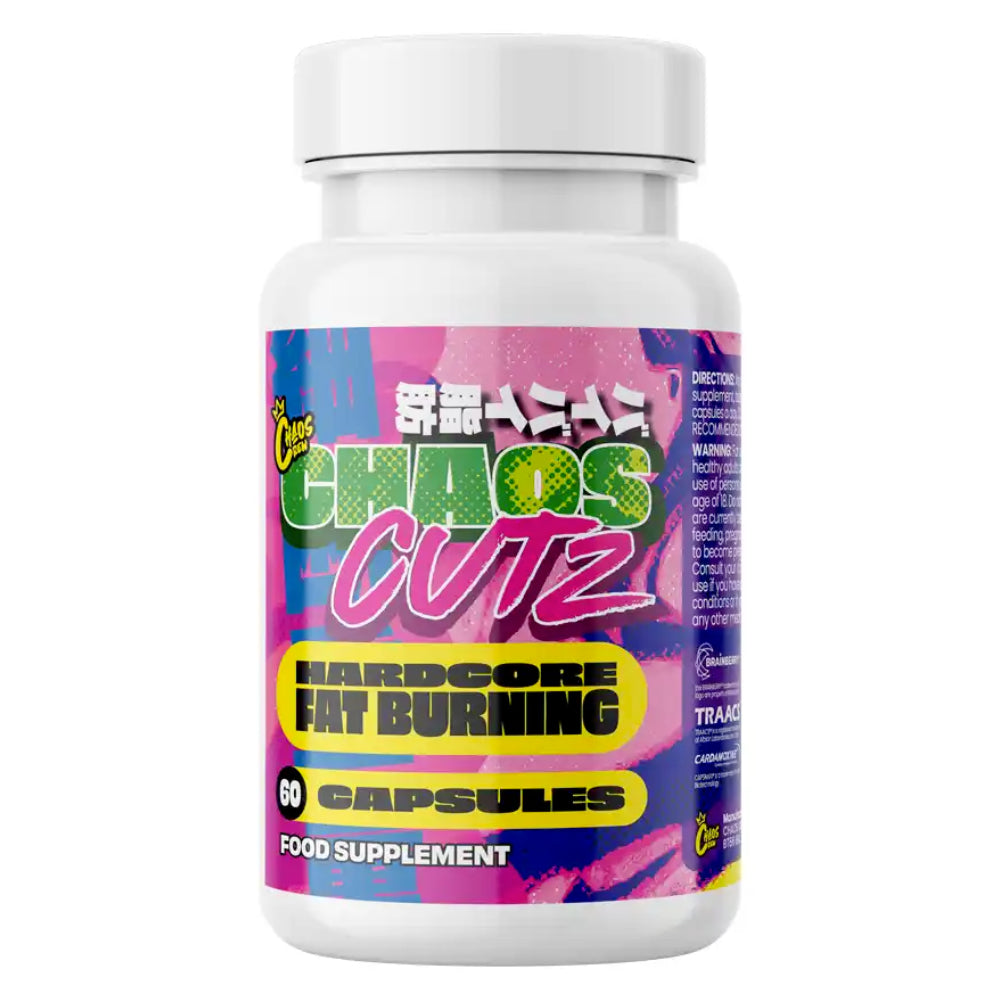 Chaos Crew - Cuts Fat Burning Supplement - 60 Caps