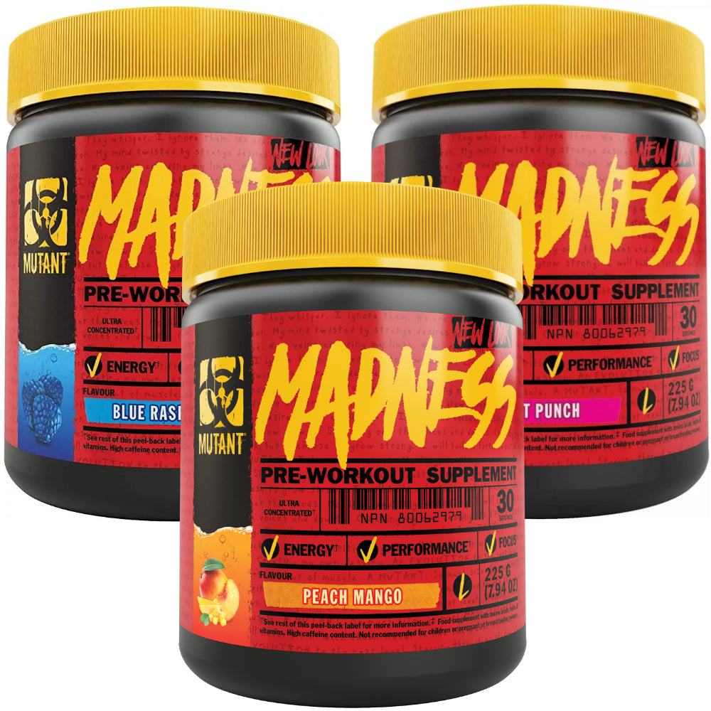 Mutant Madness - Pre-Workout Powder - Energy Pump