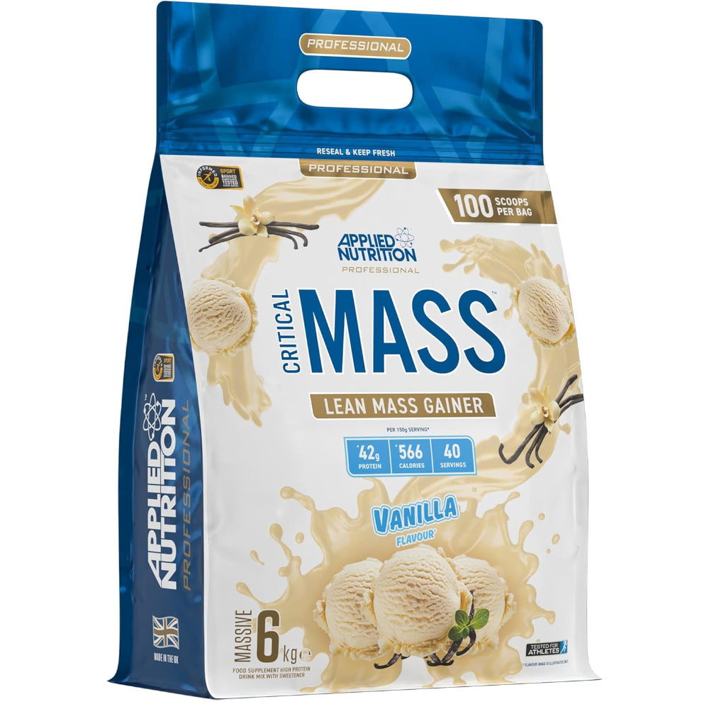 Applied Nutrition - Critical Mass Protein Powder - Lean Mass Gainer