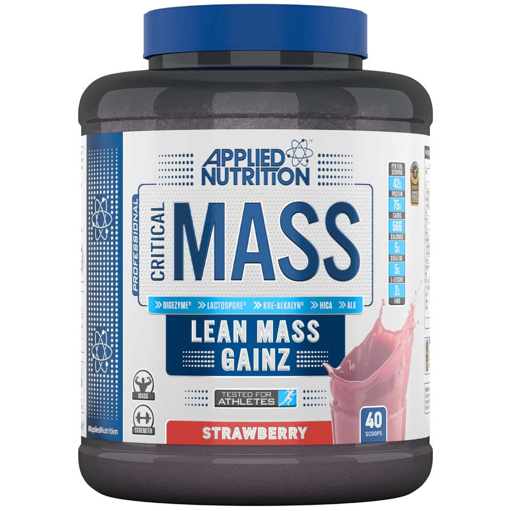 Applied Nutrition - Critical Mass Protein Powder - Lean Mass Gainer