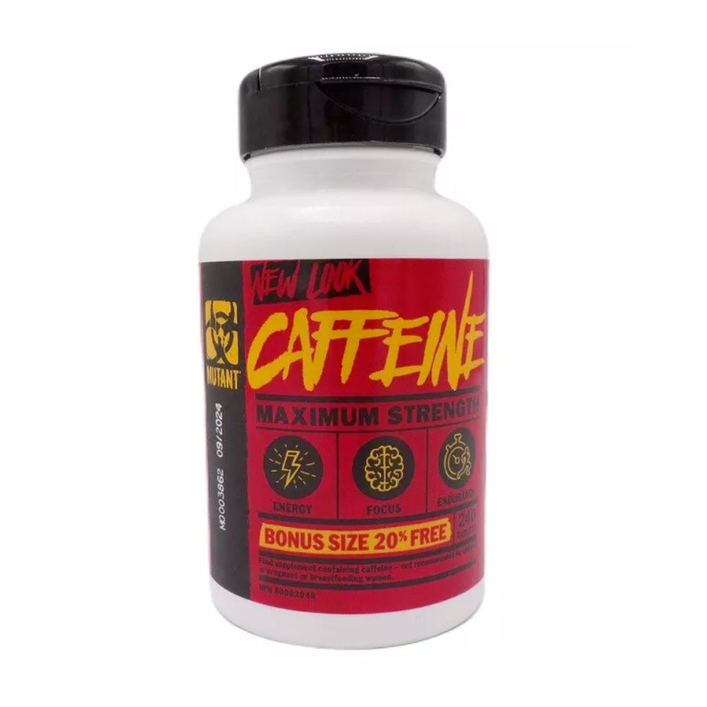 Mutant - Caffeine 200mg - Maximum Strength - 240 Tablets