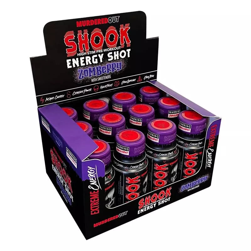 Murdered Out - Shook Pre-Workout Shot - 60ml