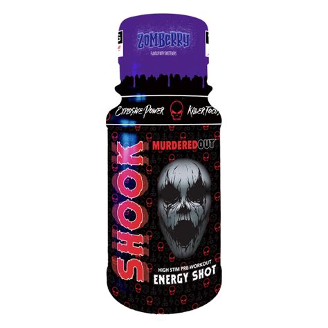 Murdered Out - Shook Pre-Workout Shot - 60ml